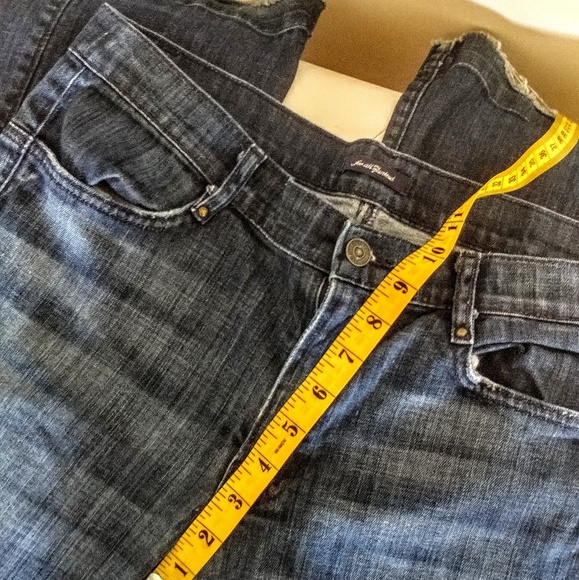 7 for all mankind curvy high waisted jeans - Picture 3 of 7